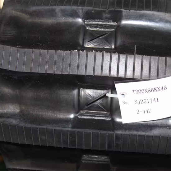 ローダー用ゴムクローラ ゴムクローラー T300*86K*46